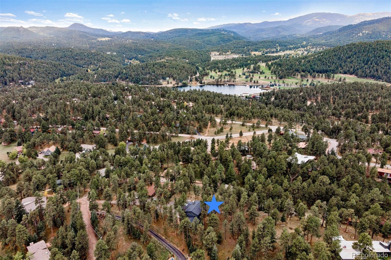 28867 Cedar Circle Evergreen, CO 80439 - Photo 30 of 35 a view of city and mountain