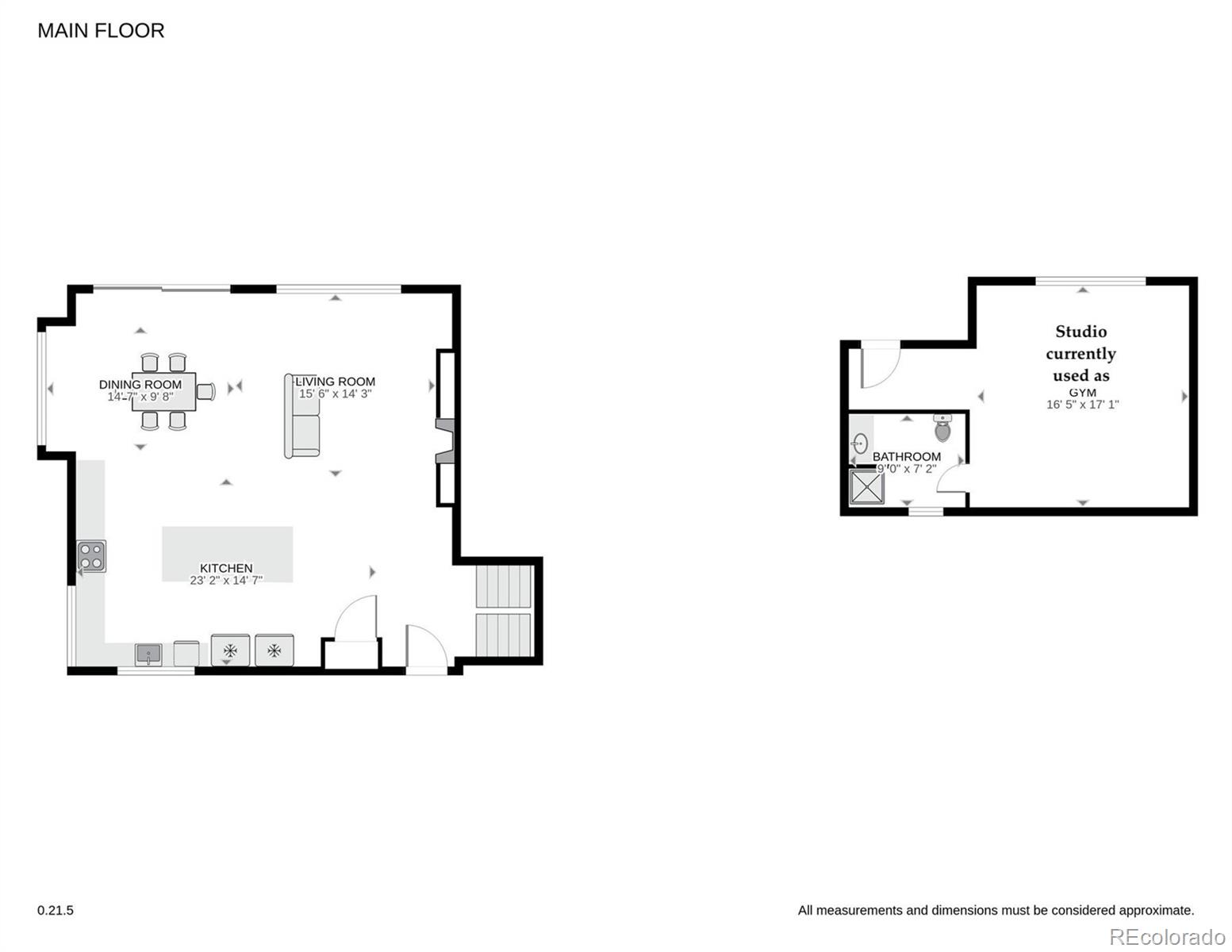 28867 Cedar Circle Evergreen, CO 80439 - Photo 33 of 35 a picture of a bench in a white building