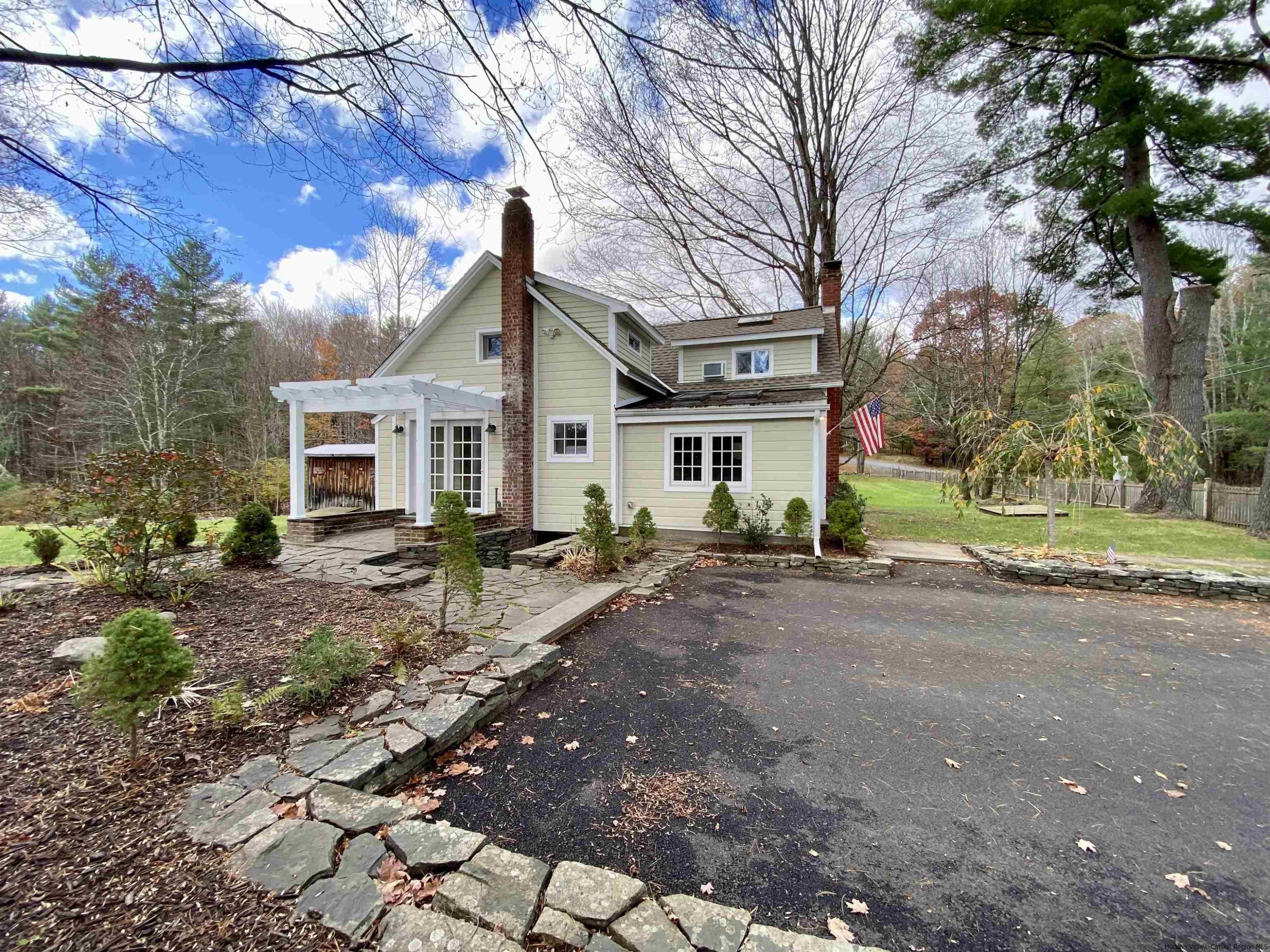 83 Palentown Road Kerhonkson, NY 12446 - Photo 26 of 30 a front view of a house with yard and trees