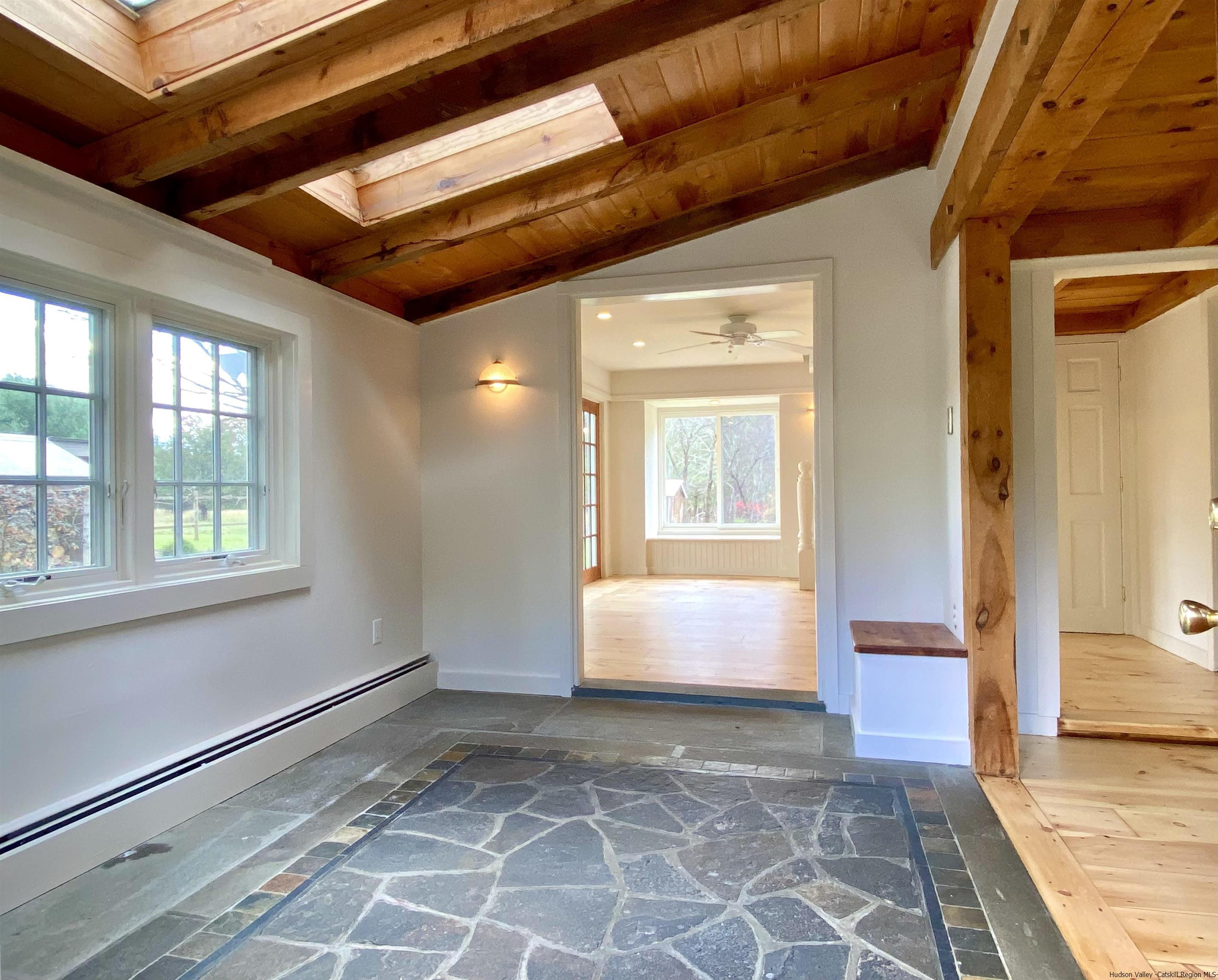 83 Palentown Road Kerhonkson, NY 12446 - Photo 4 of 30 a view of a hallway with windows