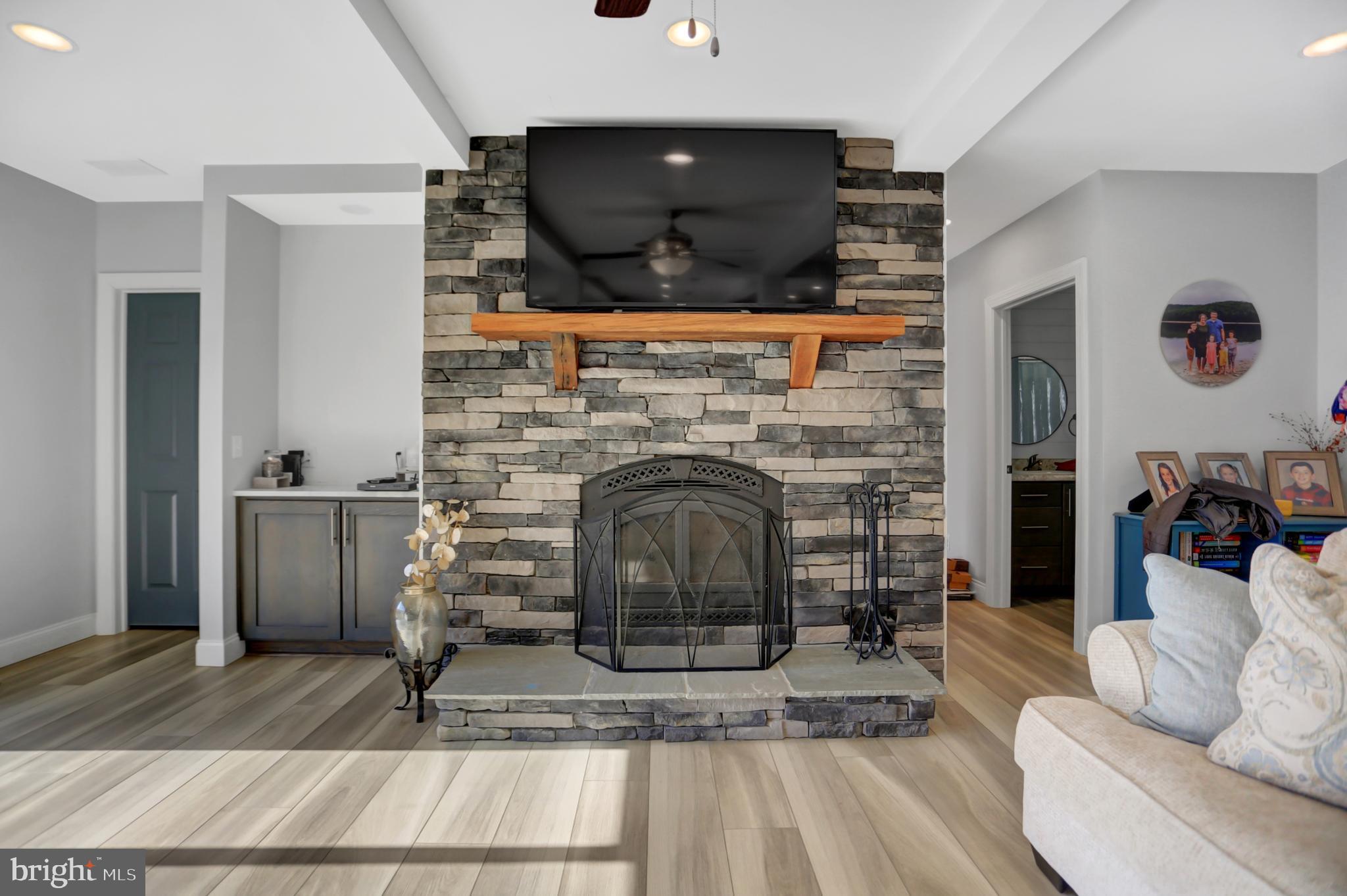 15008 Honodel Road Waynesboro, PA 17268 - Photo 18 of 54 Stack stone, wood burning fireplace