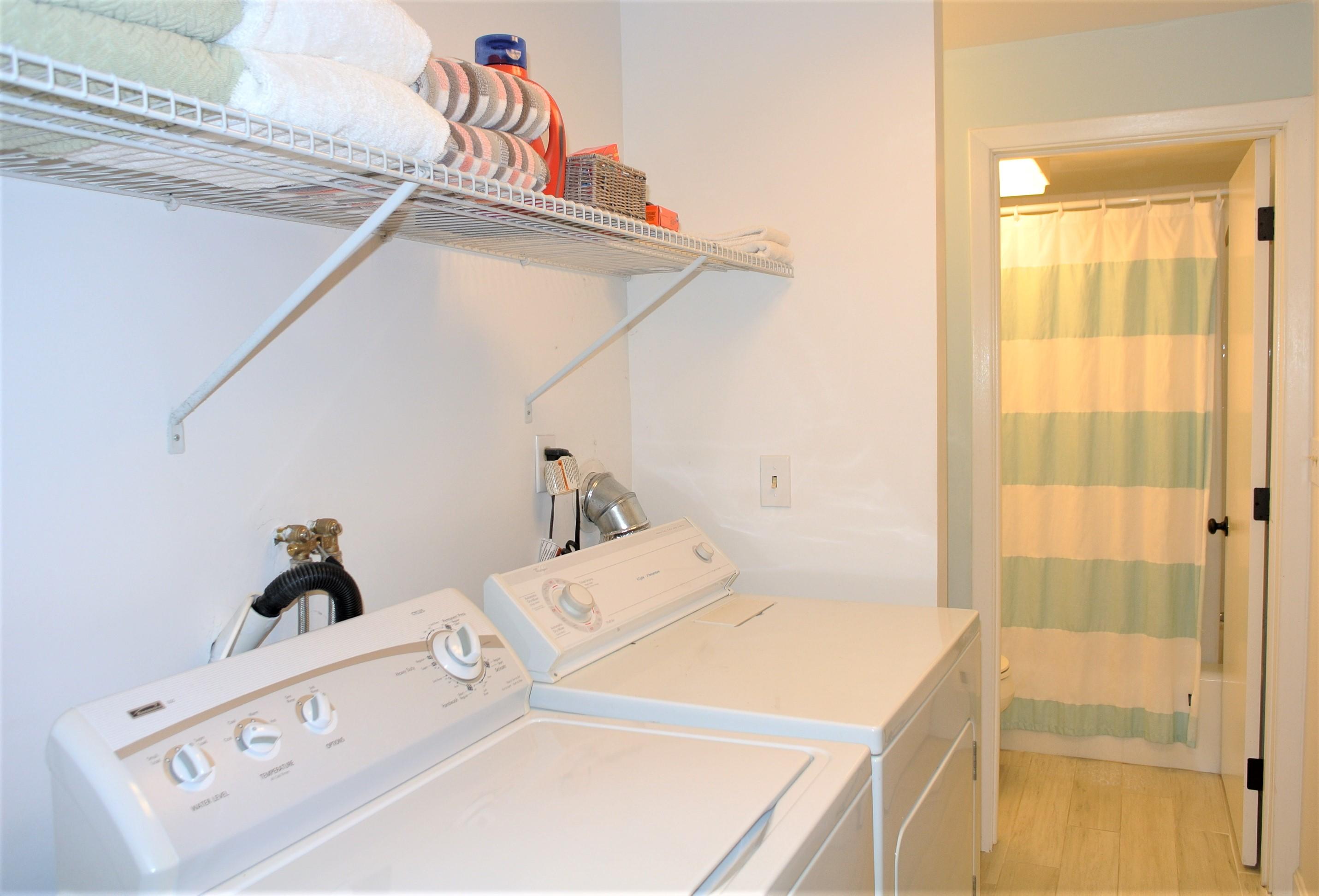 163 Greensward Road Mashpee, MA 02649 - Photo 17 of 37 a utility room with dryer and washer