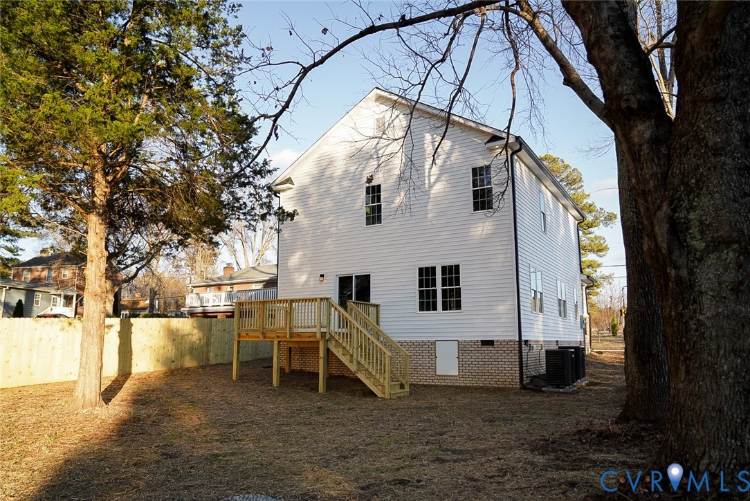 2328 Pocoshock Boulevard North Chesterfield, VA 23235 - Photo 27 of 29 a view of a house with backyard porch and sitting area
