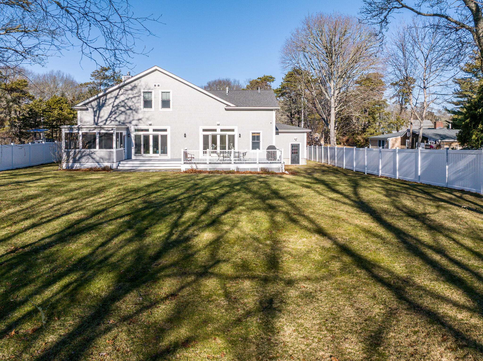 67 Fire Station Road Osterville, MA 02655 - Photo 44 of 53 a view of a house with a swimming pool