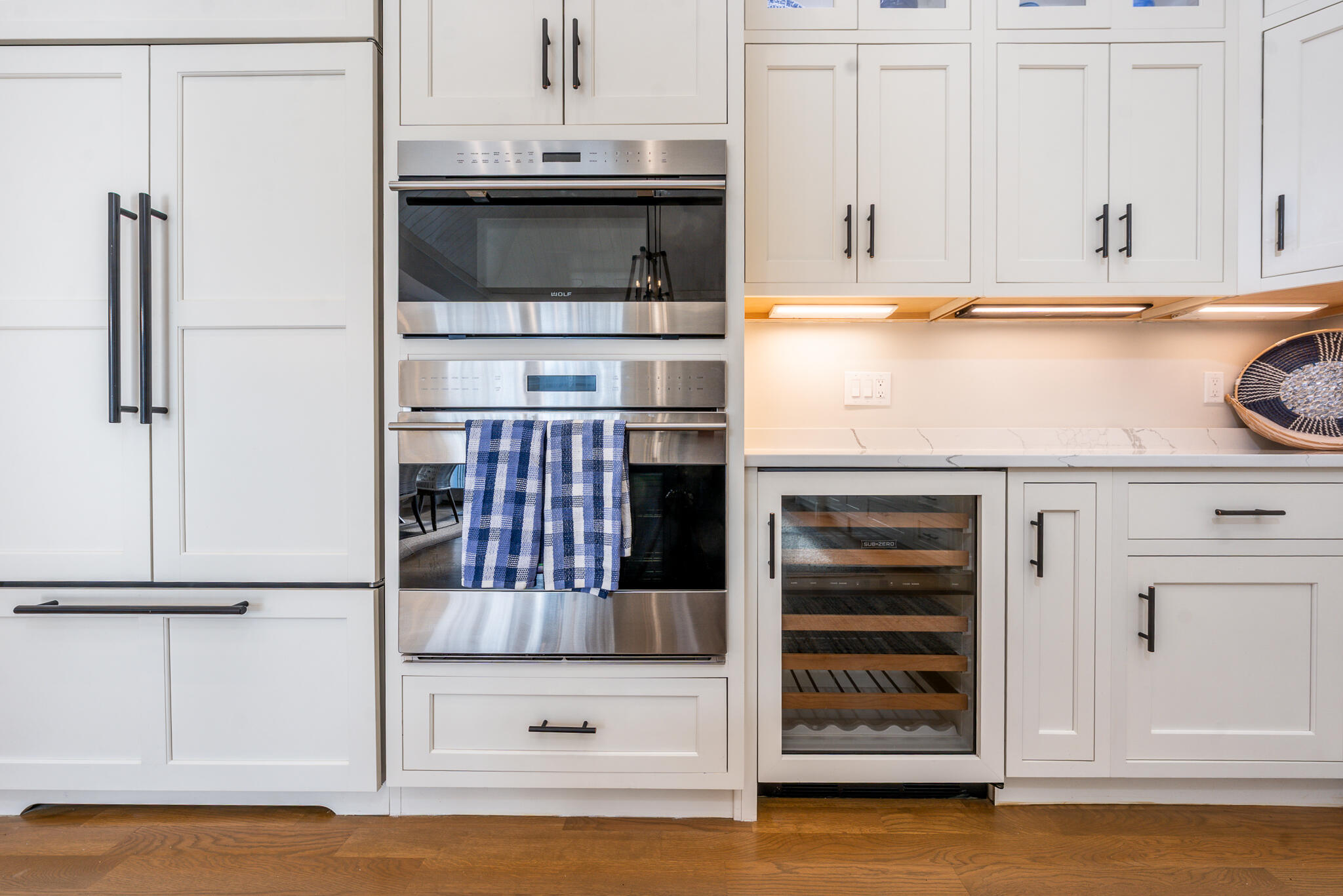 67 Fire Station Road Osterville, MA 02655 - Photo 8 of 53 a kitchen with stainless steel appliances granite countertop a refrigerator and cabinets