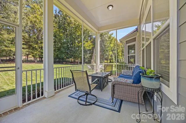 a view of balcony and patio