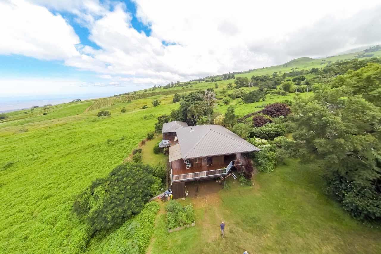 13434 Kula Highway Kula, HI 96790 - Photo 18 of 30 a view of a lake with a big yard
