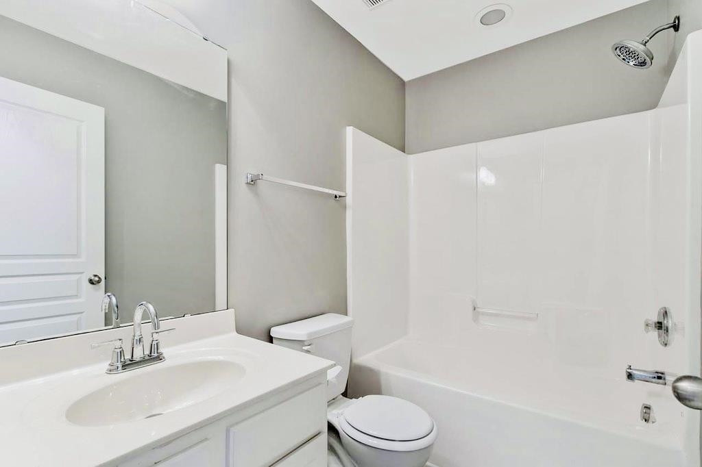 3609 Sugar Tree Place Durham, NC 27713 - Photo 20 of 22 a bathroom with a sink toilet and shower