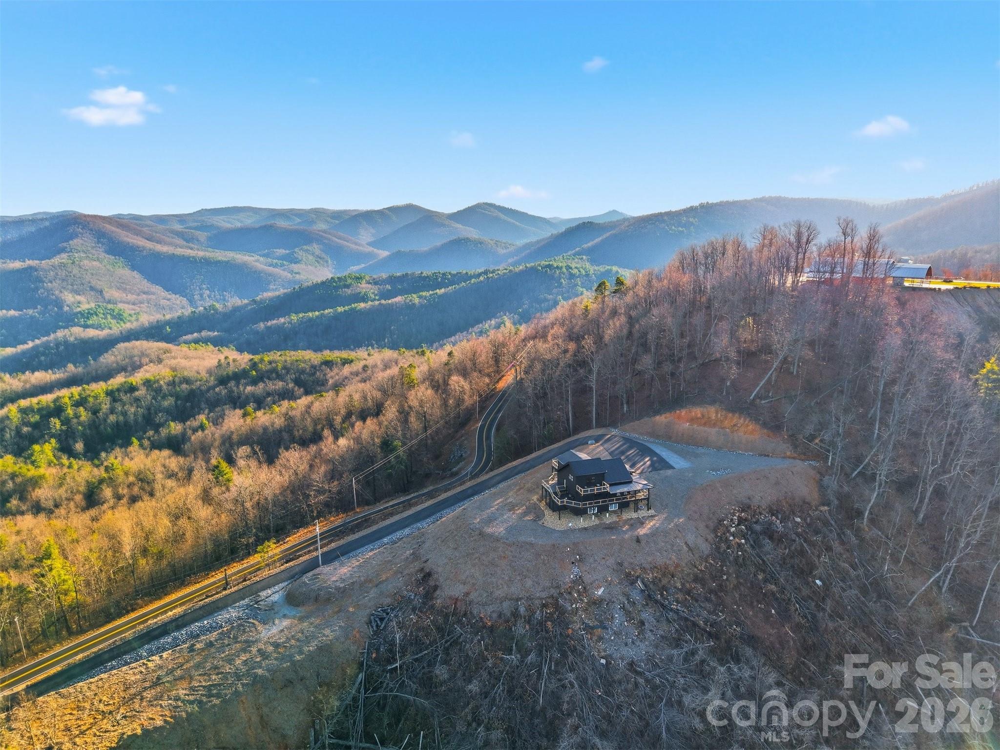 6500 Burkemont Road Morganton, NC 28655 - Photo 39 of 48 a view of a back yard from a balcony