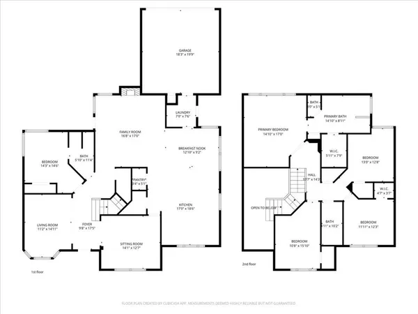 a picture of floor plan