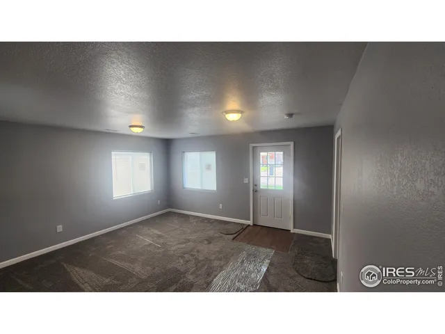 a open hall with a window