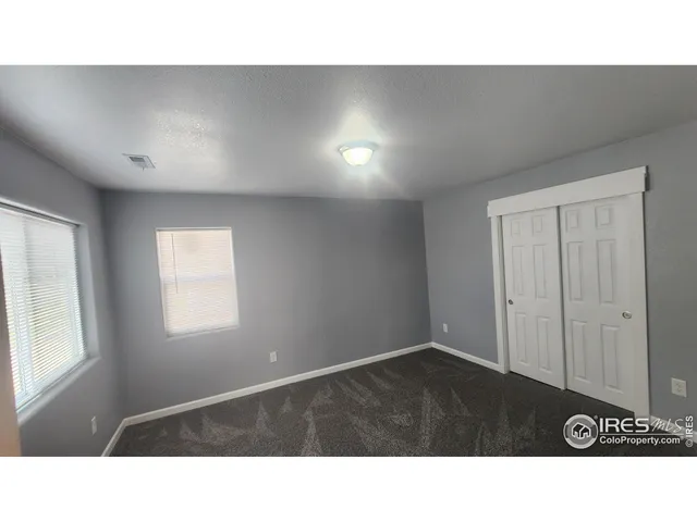 a open hall with a bench