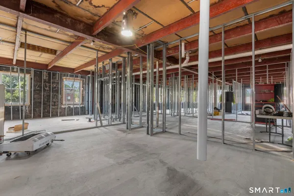 a view of a storage room