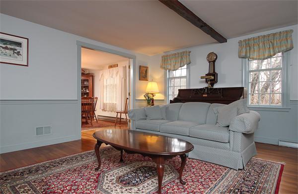 124 Miles River Road Hamilton, MA 01982 - Photo 6 of 22 a living room with furniture and a window