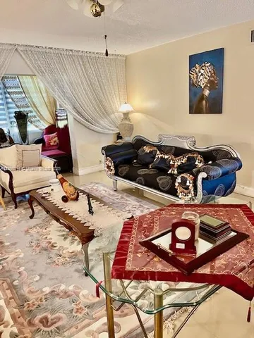 a room with furniture and window