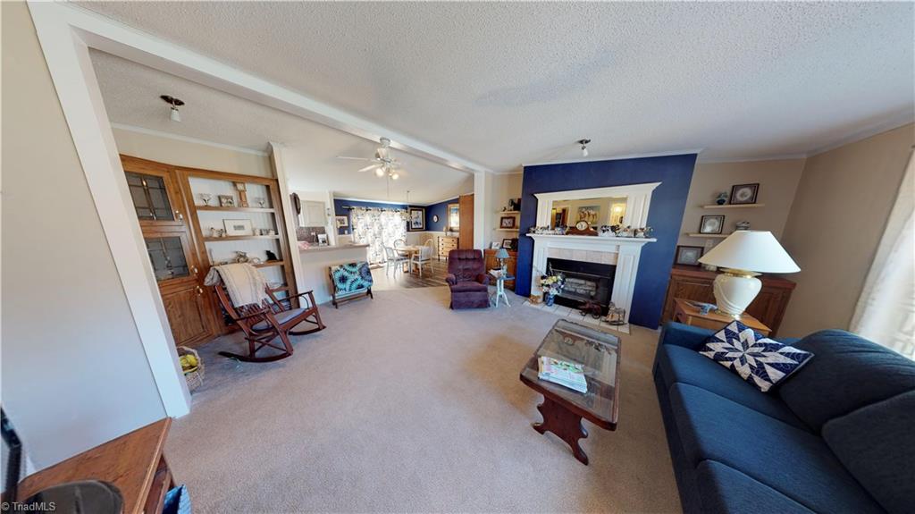 1040 Country Acres Road King, NC 27021 - Photo 5 of 20 Open to the Dining and Kitchen Area