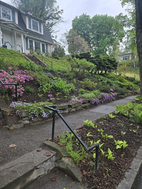 8 Montvale Road Worcester, MA 01609 - Photo 7 of 31 a view of a garden with a patio