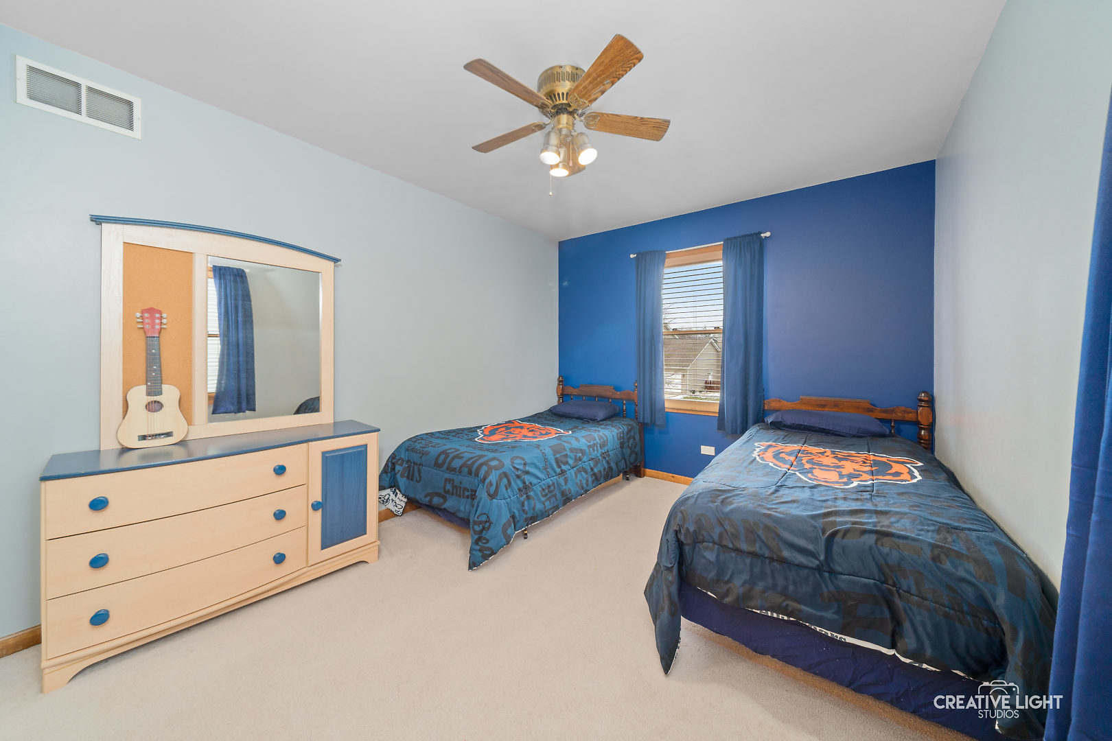 1714 Chestnut Hill Road Plainfield, IL 60586 - Photo 15 of 29 a bedroom with two beds and a dresser