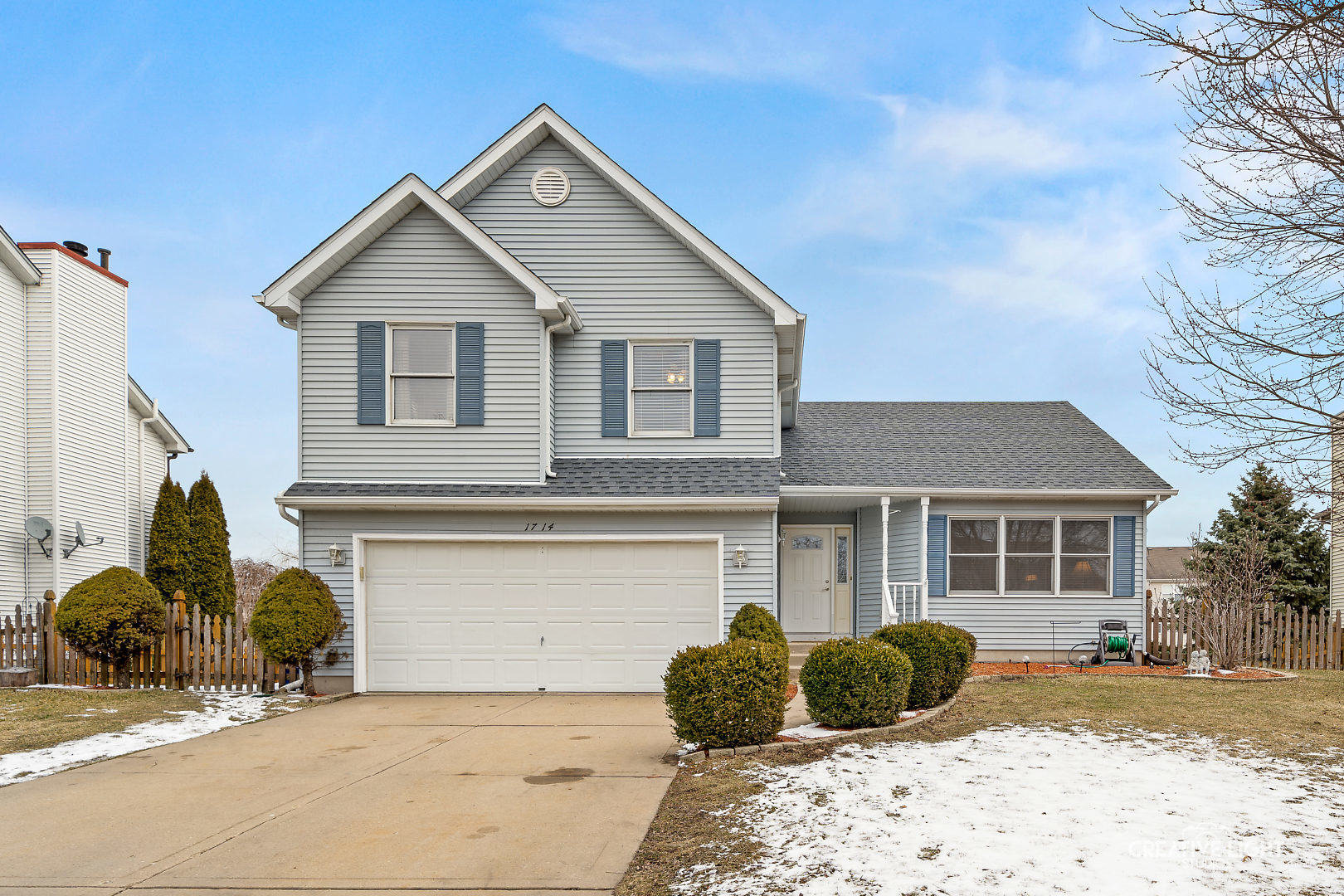 1714 Chestnut Hill Road Plainfield, IL 60586 - Photo 25 of 29 a front view of a house with a yard