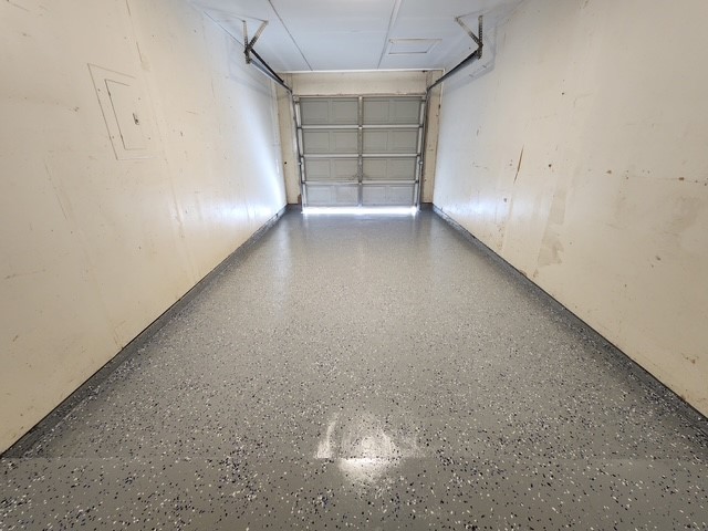 1012 Christopher Avenue, Unit B Round Rock, TX 78681 - Photo 34 of 34 1 car garage with epoxy flooring.
