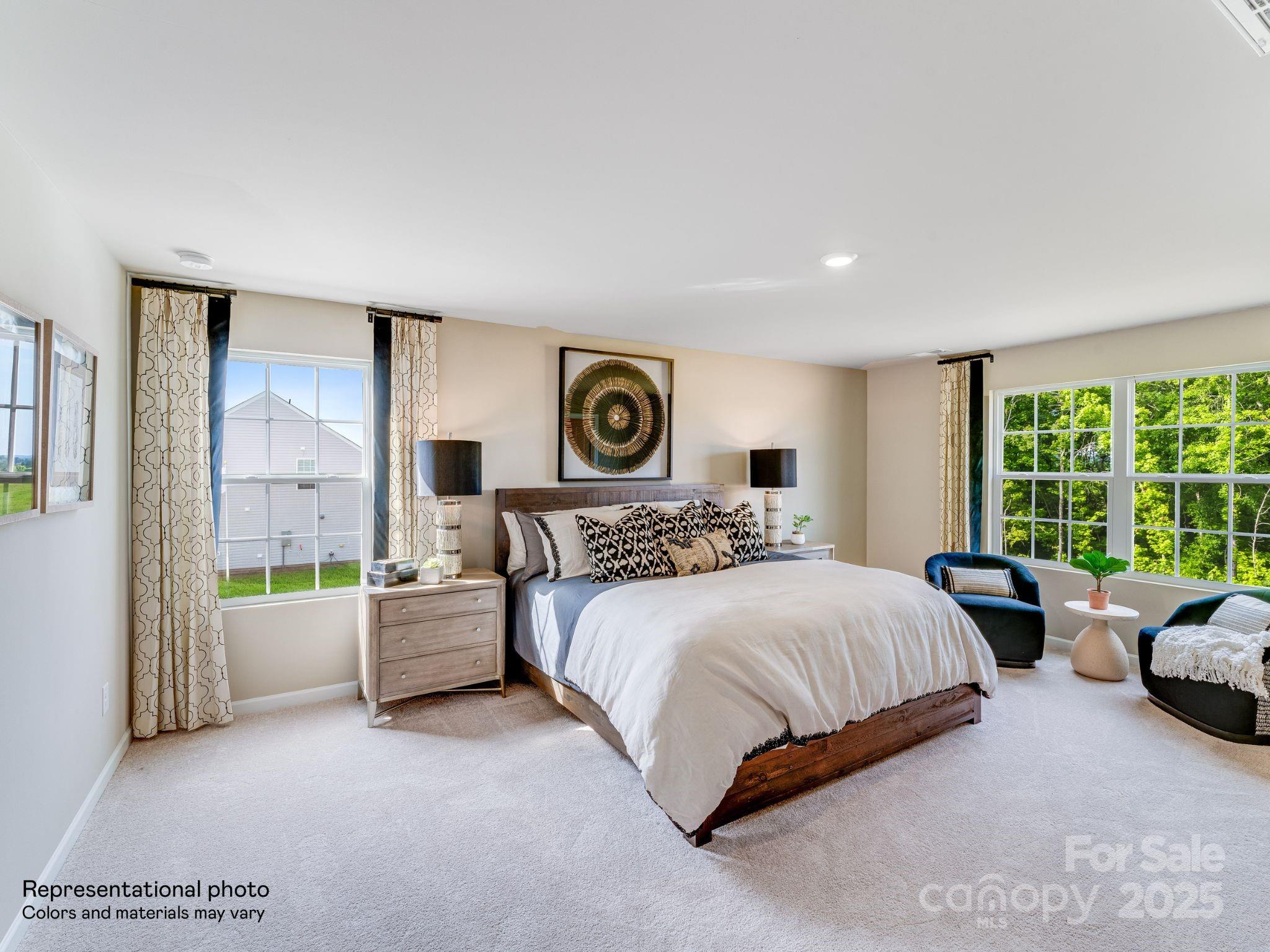 1611 Spring Edgemoor Sc 29712 Edgemoor, SC 29712 - Photo 22 of 32 a bedroom with a bed and a large window
