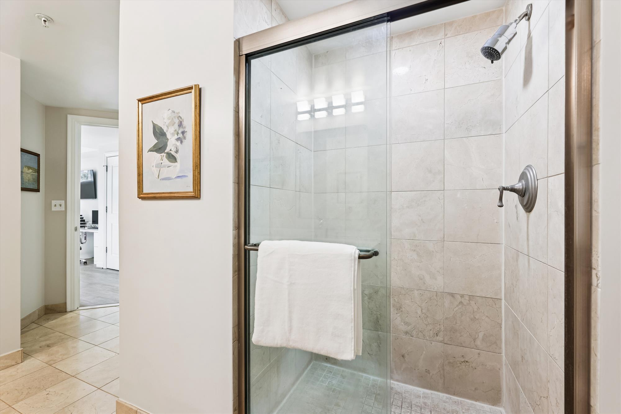2501 Wisconsin Avenue Northwest, Unit 7 Washington, DC 20007 - Photo 11 of 30 Sleek glass shower