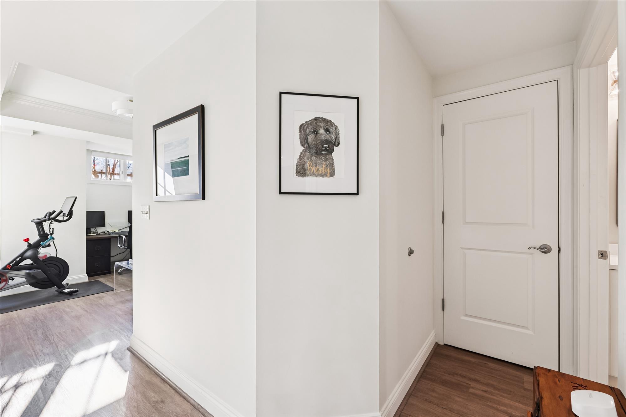 2501 Wisconsin Avenue Northwest, Unit 7 Washington, DC 20007 - Photo 27 of 30 Bright hallway into second bedroom
