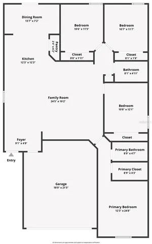 $2,100 | 961 Inverness Way Lake, Lake Alfred, FL 33850