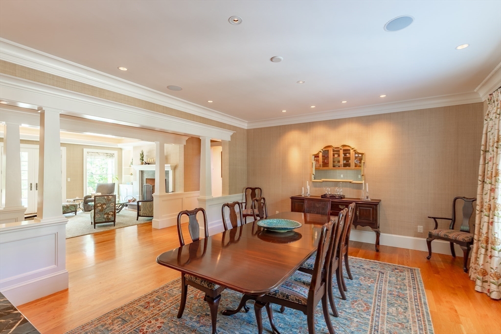 19 High Ridge Drive Mattapoisett, MA 02739 - Photo 16 of 30 a view of a a dining room with furniture window and wooden floor