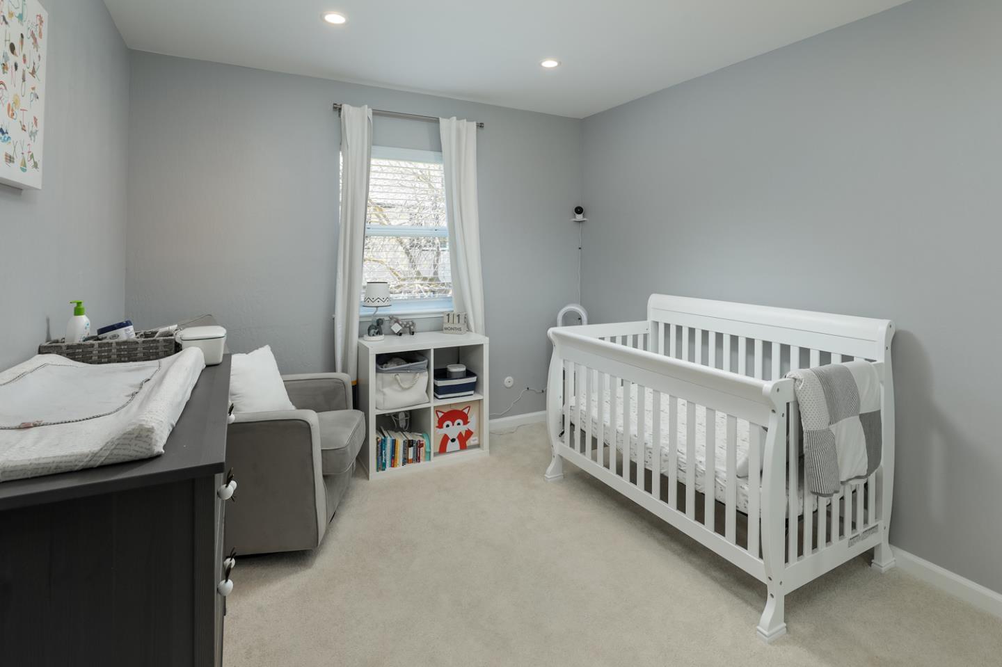 1394 North Loop Drive San Jose, CA 95126 - Photo 21 of 40 a bedroom with furniture and a window