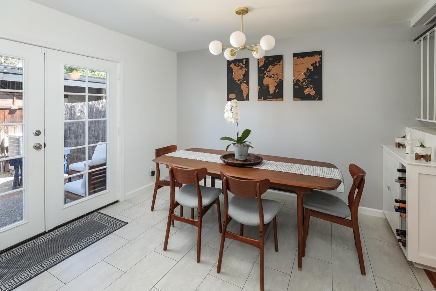 1394 North Loop Drive San Jose, CA 95126 - Photo 8 of 40 a view of a dining room with furniture and chandelier