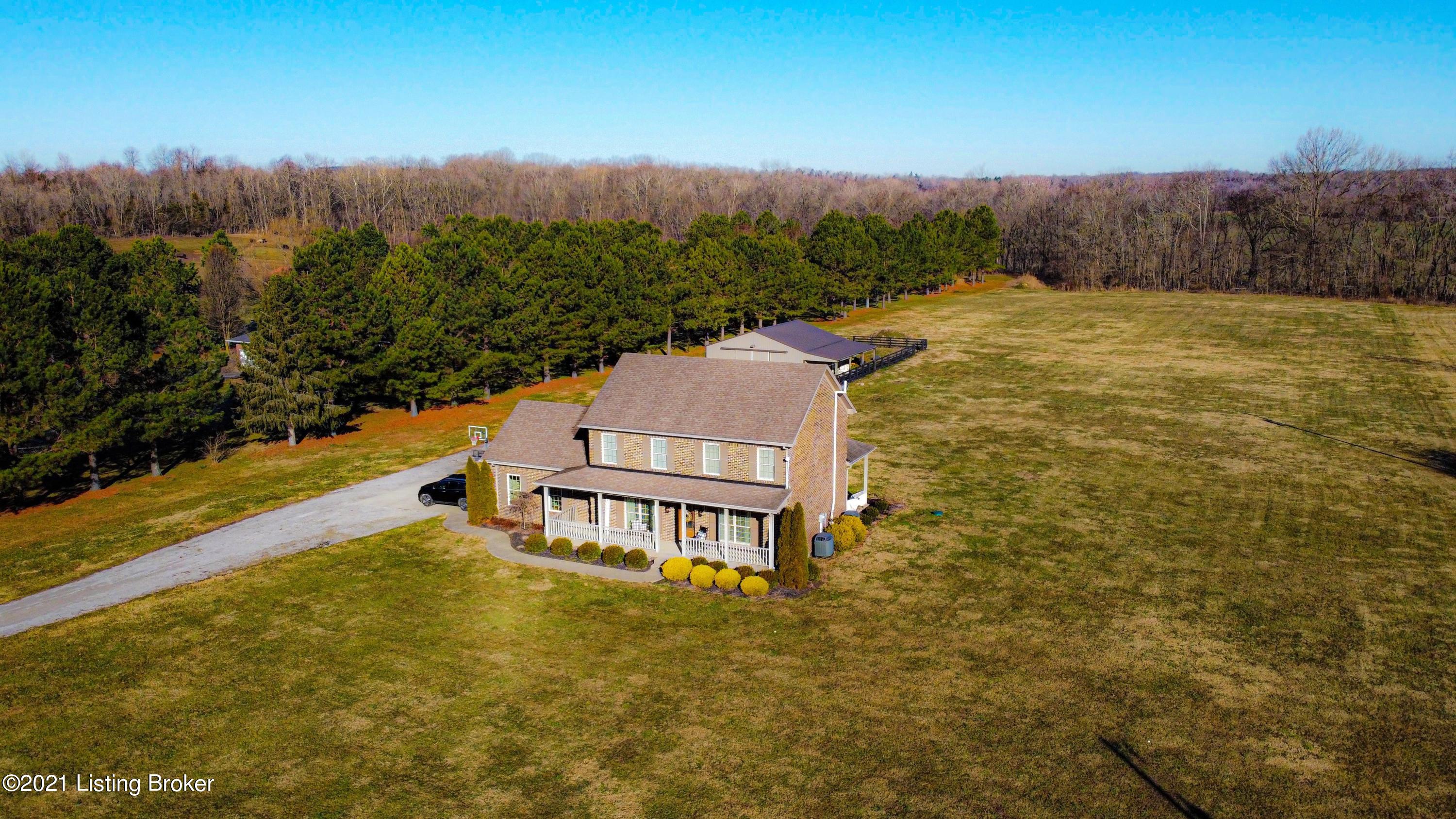 901 Brashears Point Road Taylorsville, KY 40071 - Photo 59 of 61 Aerial View