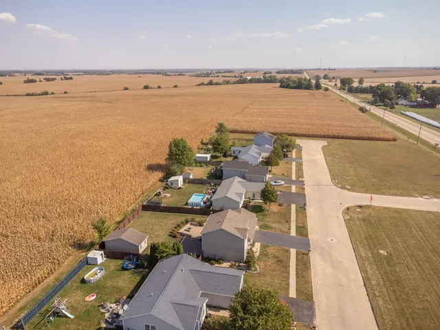 a view of a city and ocean view