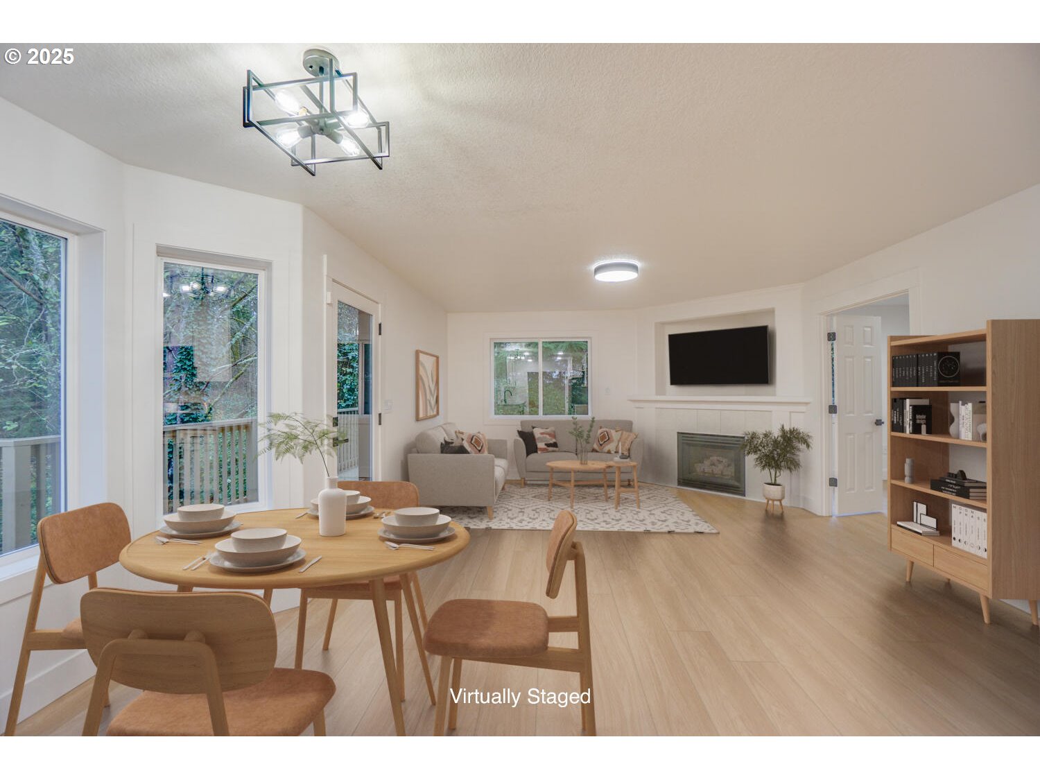 3704 Northwest Orchard Court Camas, WA 98607 - Photo 31 of 33 a view of a dining room with furniture and wooden floor