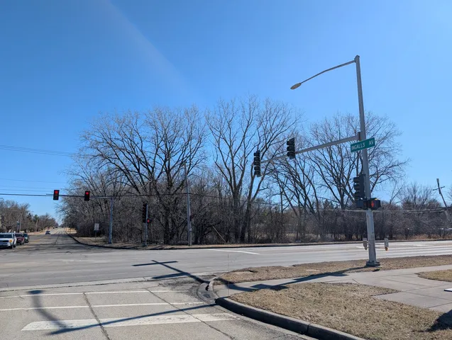 a view of space area and trees