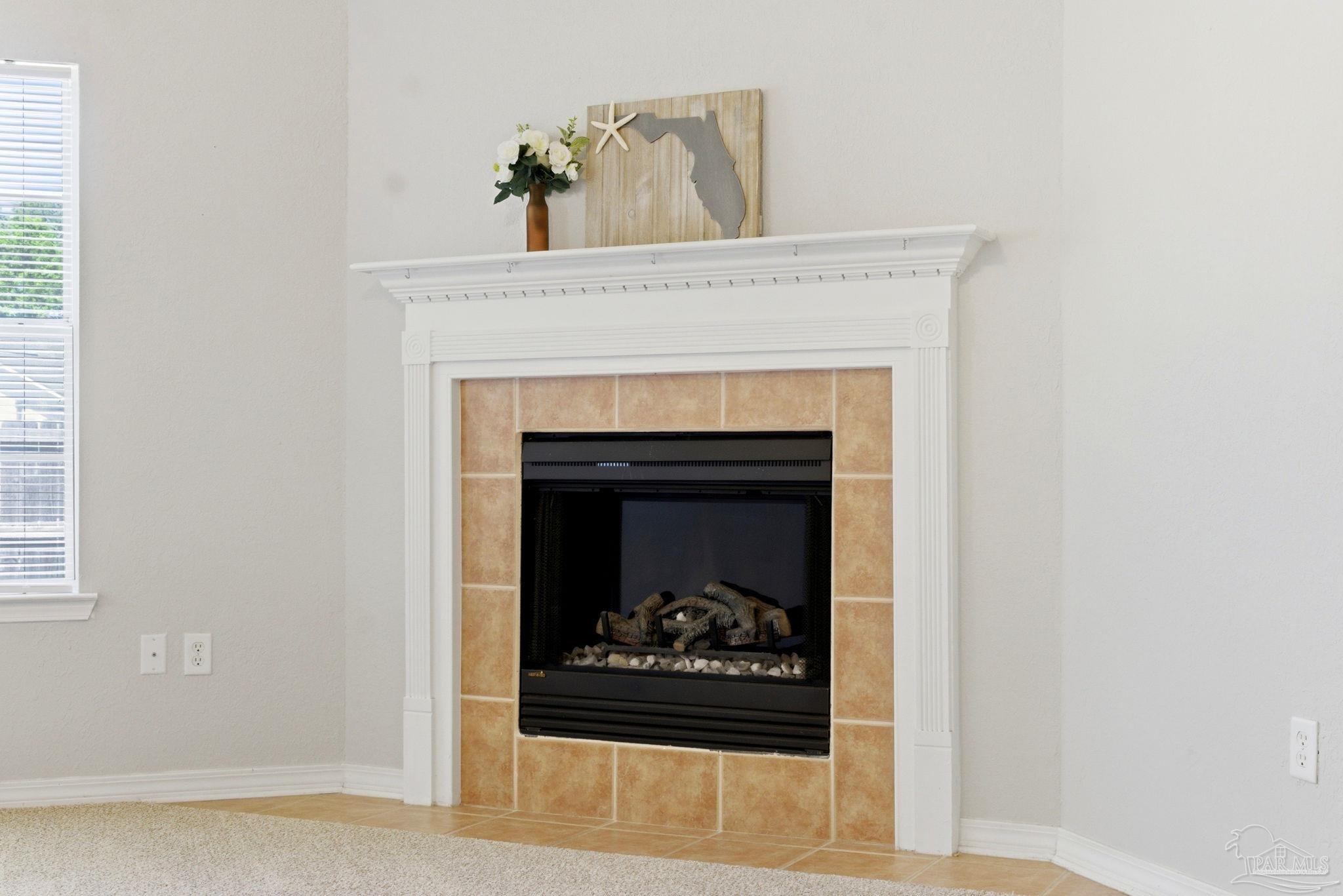 8100 Castle Pointe Way Pensacola, FL 32506 - Photo 10 of 44 a view of a livingroom with a fireplace