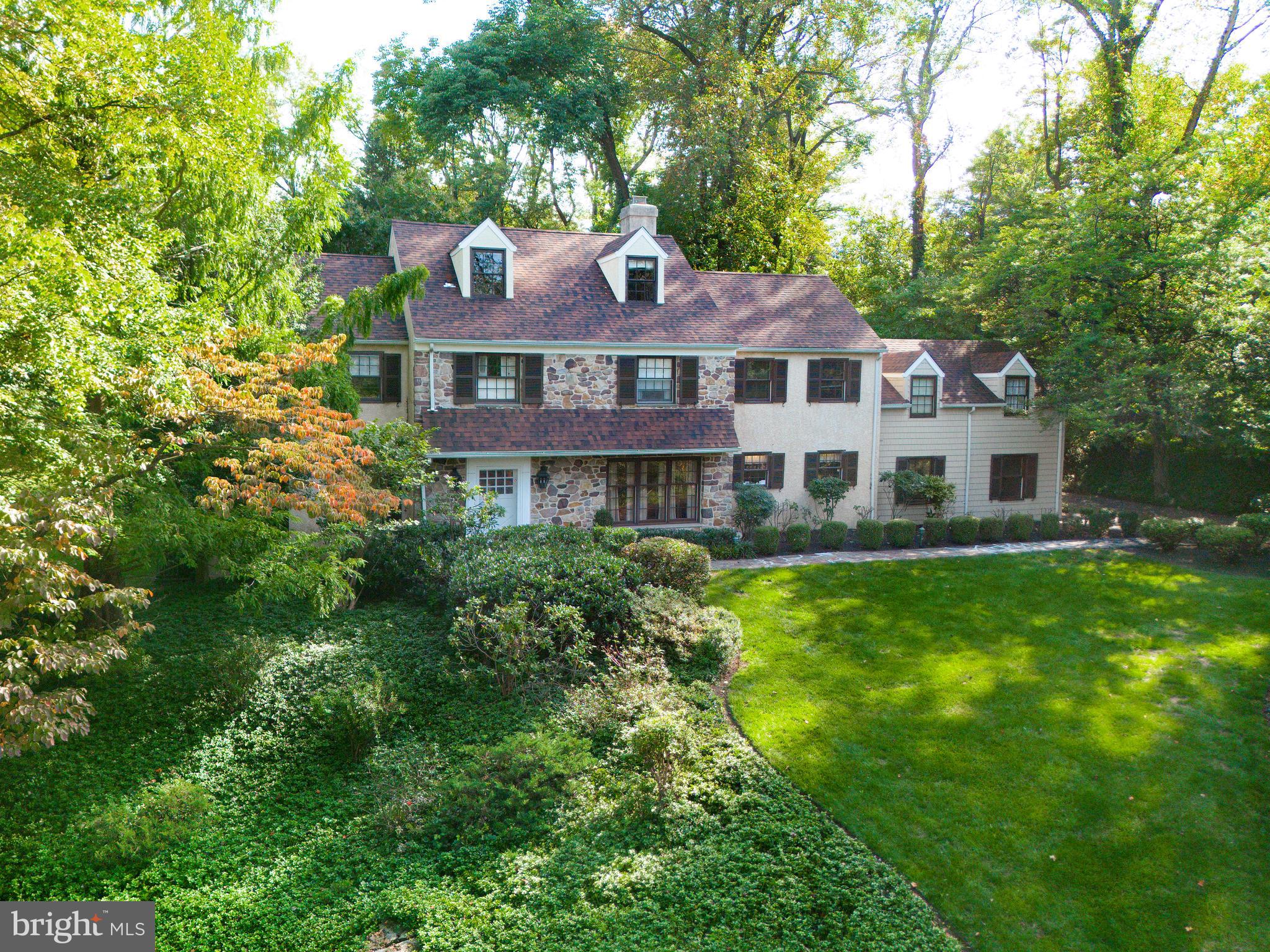 1345 Valley Road Villanova, PA 19085 - Photo 2 of 60 a front view of a house with a yard