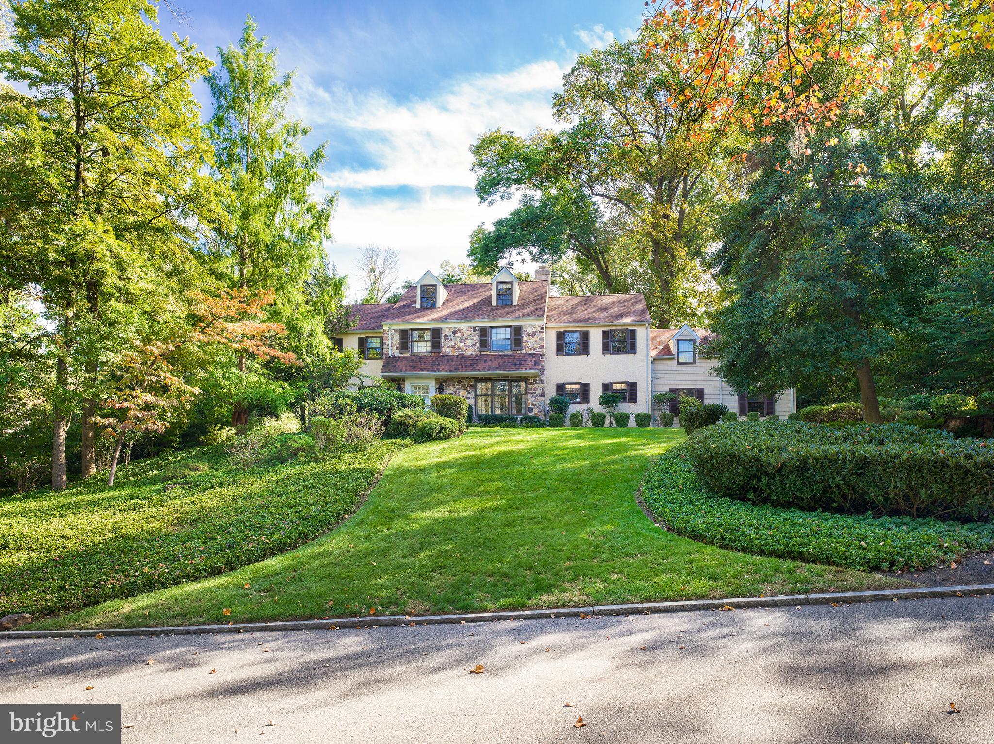 1345 Valley Road Villanova, PA 19085 - Photo 3 of 60 a view of a house with a backyard