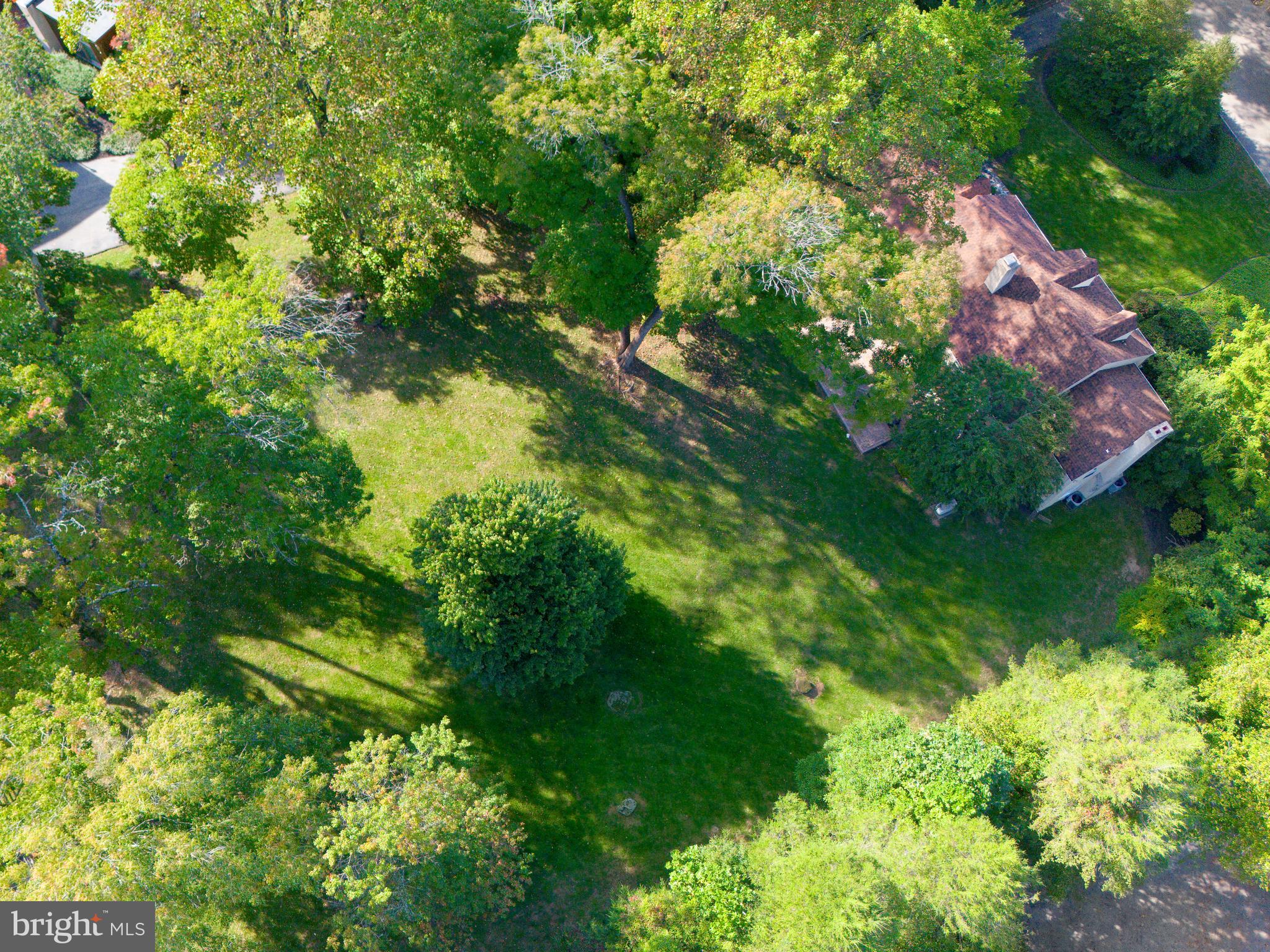 1345 Valley Road Villanova, PA 19085 - Photo 7 of 60 a backyard of a house with lots of green space and garden