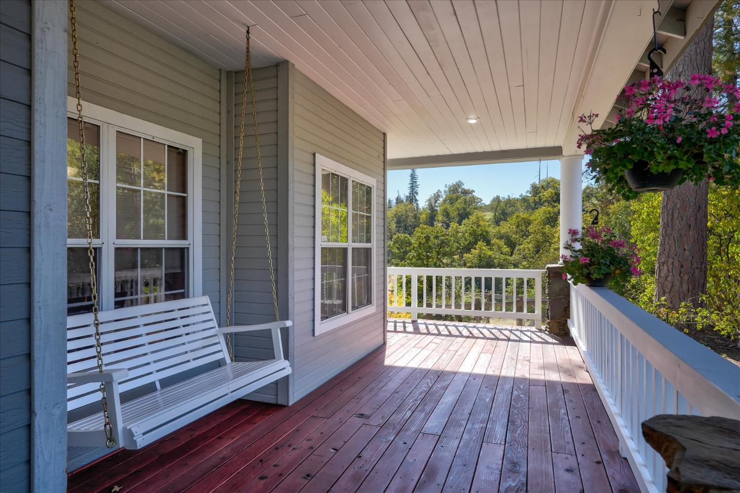59484 Cascadel Road North Fork, CA 93643 - Photo 5 of 95 a view of a balcony with wooden floor