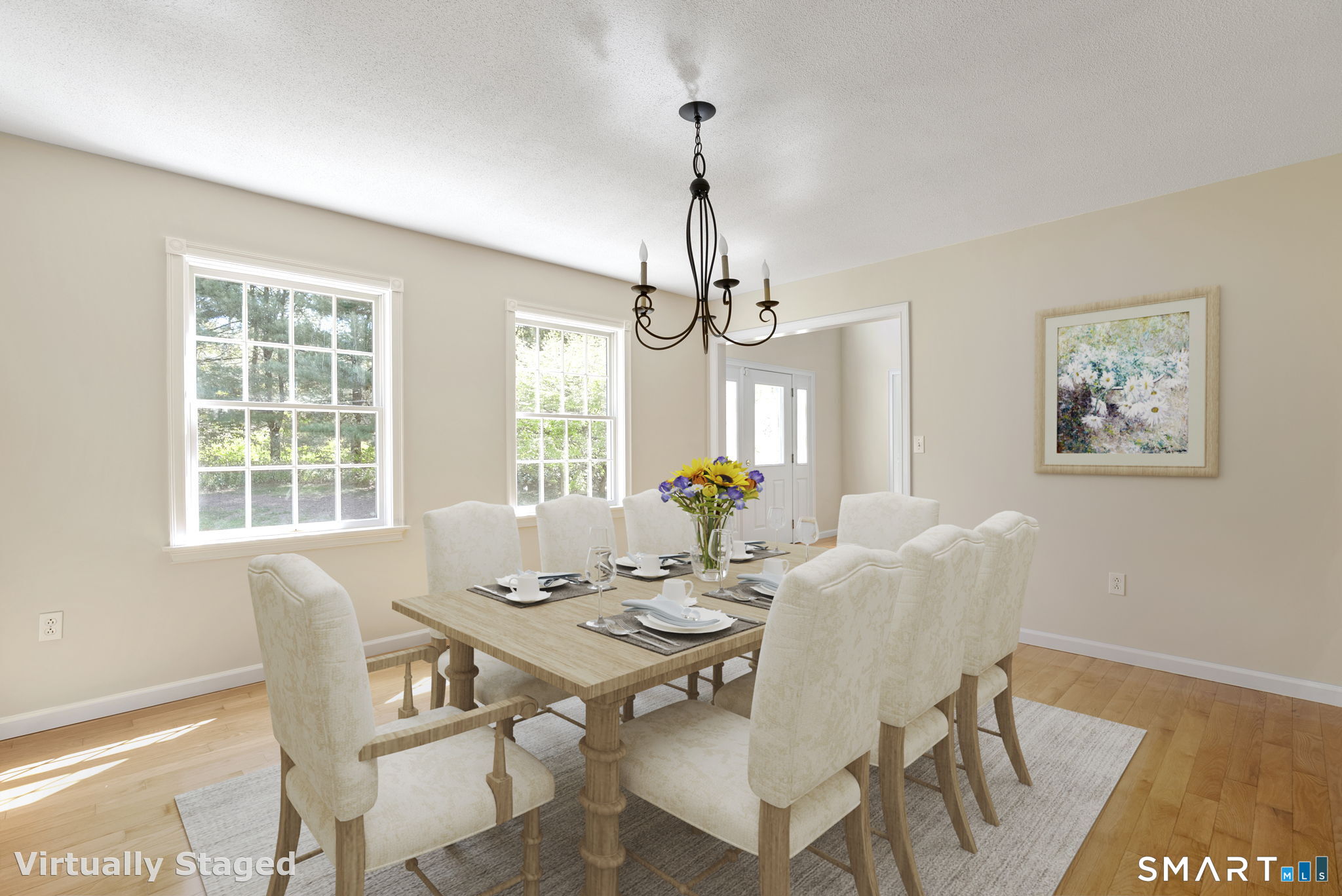 555 Waterville Road Avon, CT 06001 - Photo 12 of 40 a view of a dining room with furniture window and outside view