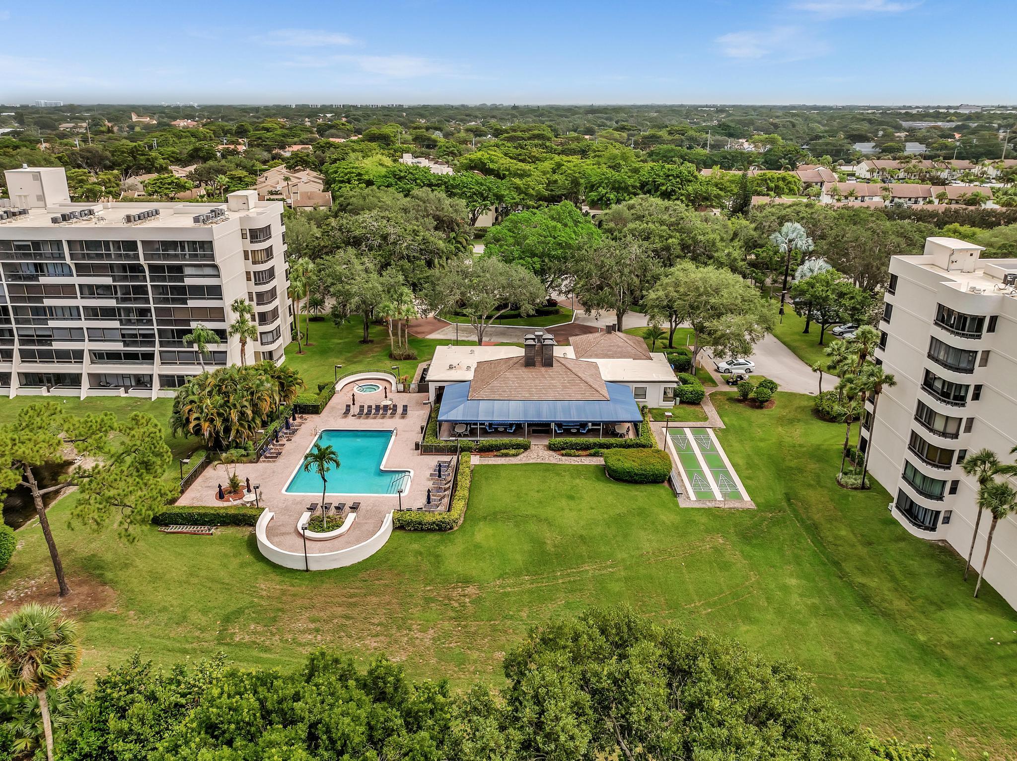 6320 Boca Del Mar Drive, Unit 303 Boca Raton, FL 33433 - Photo 31 of 42 an aerial view of residential house with outdoor space