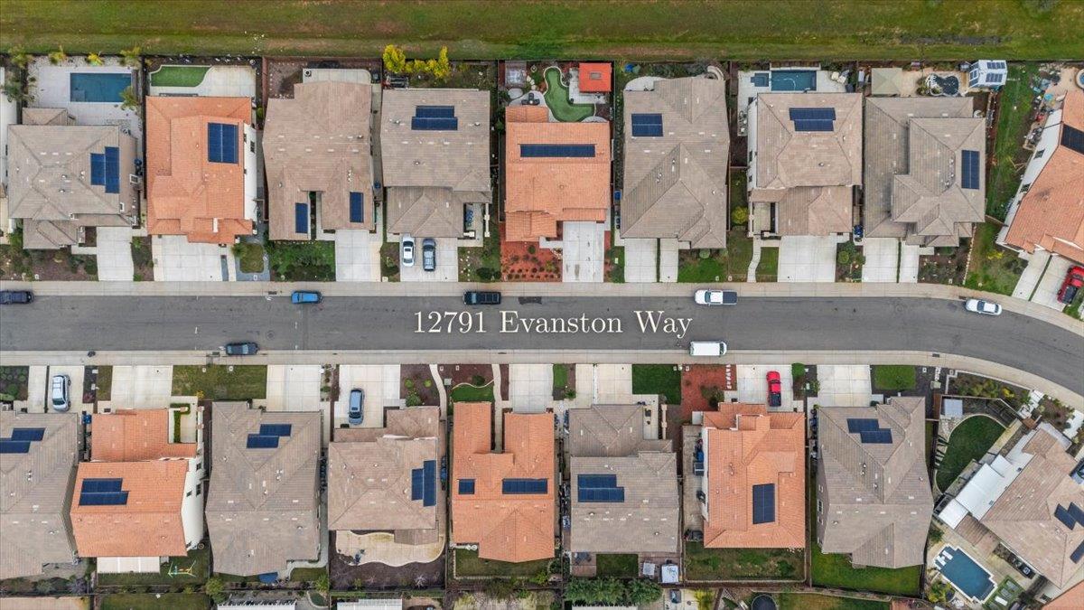12791 Evanston Way Rancho Cordova, CA 95742 - Photo 9 of 54 an aerial view of multiple house