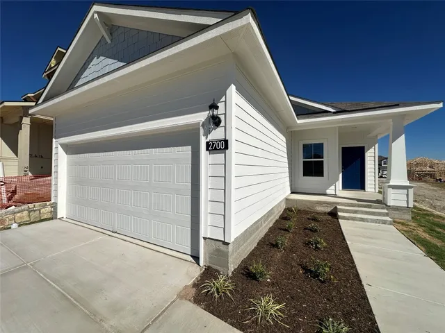 a view of house with space