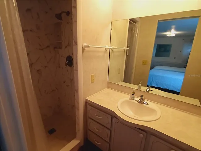 a view of a tennis court