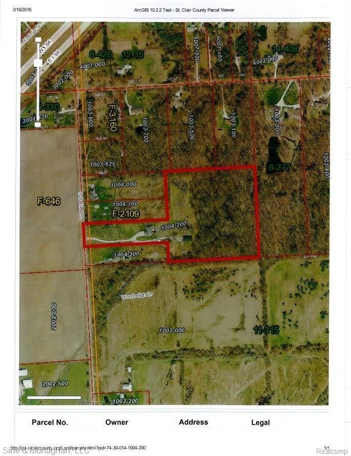 1135 South Bartlett Road St. Clair, MI 48079 - Photo 61 of 61 1135 S Bartlett - Parcel Picture.JPG