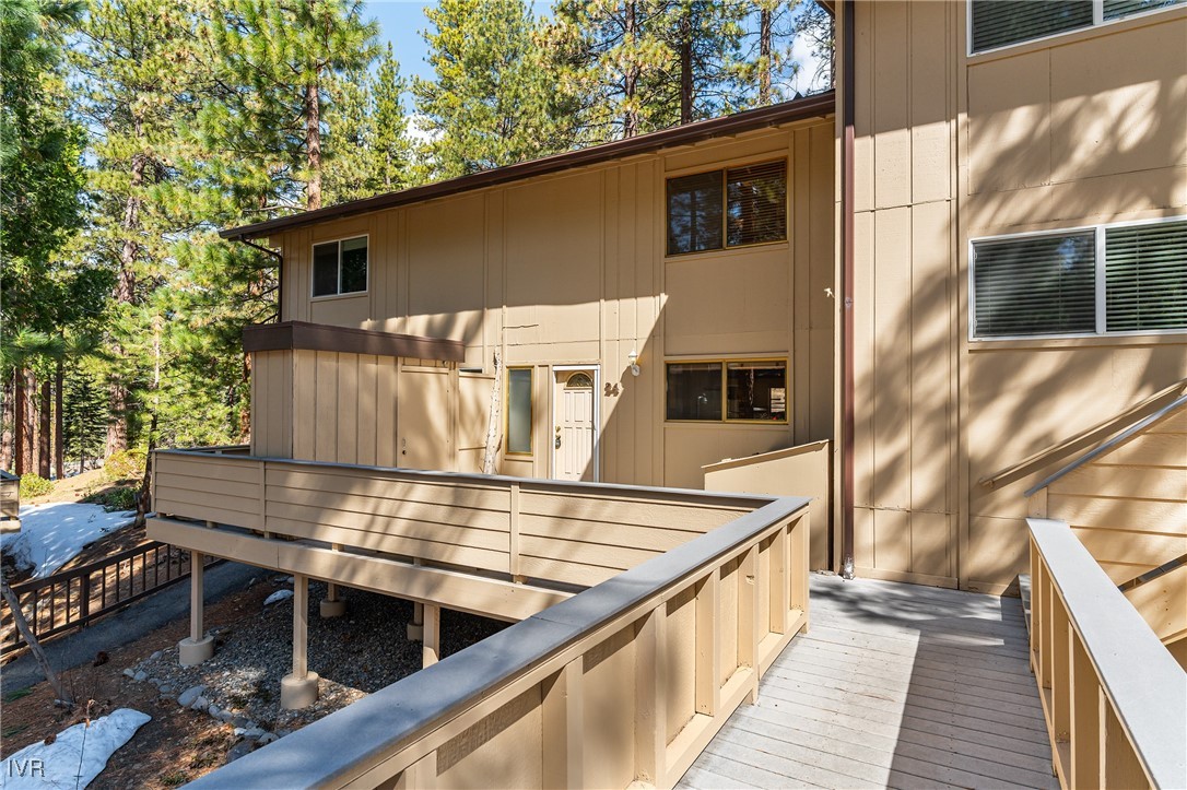 321 Ski Way, Unit 24 Incline Village, NV 89451 - Photo 17 of 31 a view of outdoor with deck and outdoor kitchen