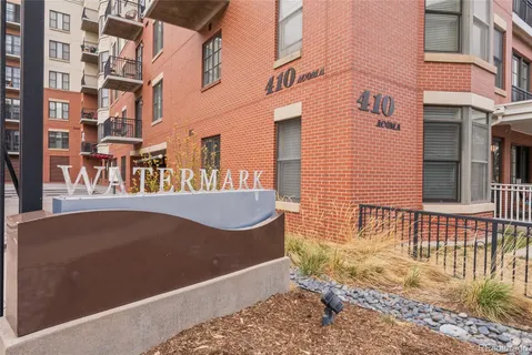 a view of a building with a outdoor space