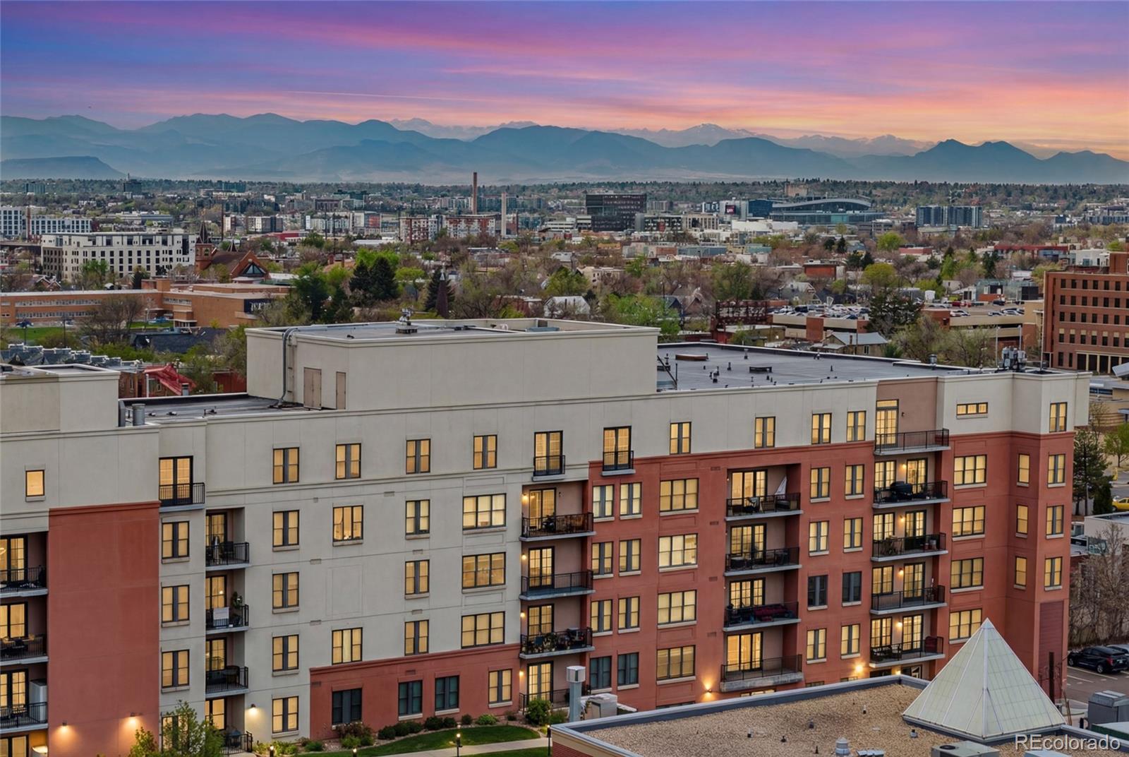 410 Acoma Street, Unit 511 Denver, CO 80204 - Photo 25 of 27 a view of a city with tall buildings