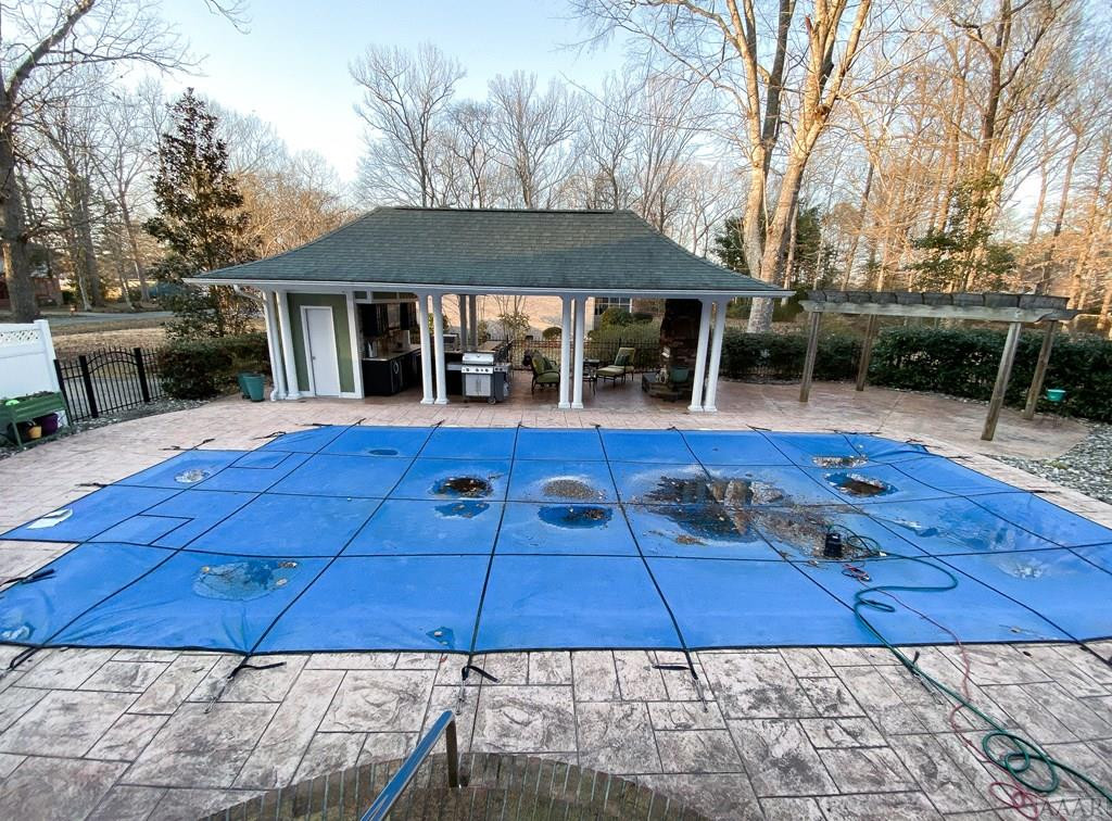 2408 Riddick Road Elizabeth City, NC 27909 - Photo 44 of 45 Covered pool